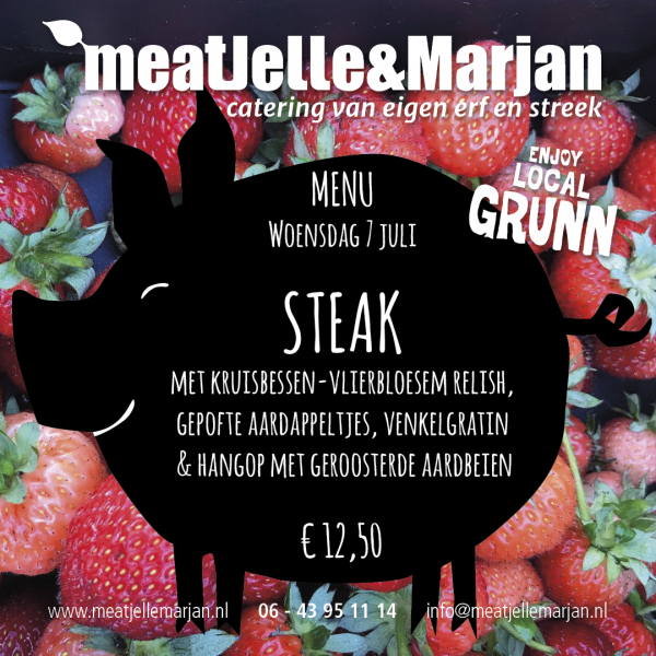 Meat Jelle en Marjan, Lageland, catering, Groningen, studioHille