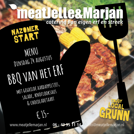 Meat Jelle en Marjan, catering, Lageland, Groningen, studioHille