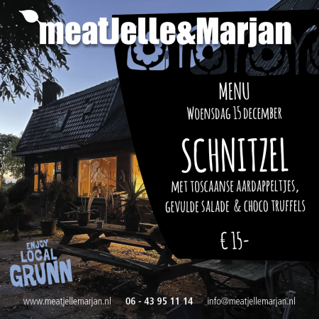 MeatJelleMarjan, afhaalmaaltijden, catering, Lageland, Groningen, Hilda Groenesteyn